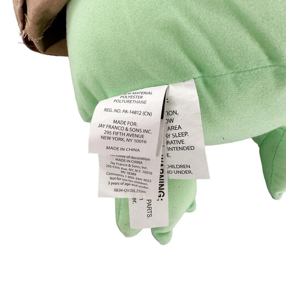 Star Wars Baby Yoda The Child Grogu Plush Decorative Pillow Jay Franco‎ 20